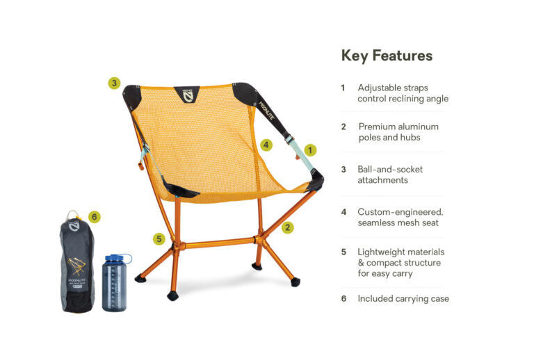 NEMO EQUIPMENT | MOONLITE RECLINING CAMP CHAIR