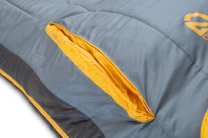NEMO EQUIPMENT | FORTE ENDLESS PROMISE MEN’S SLEEPING BAG | 35°F/LONG | FORTRESS/MANGO