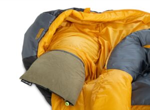 NEMO EQUIPMENT | FORTE ENDLESS PROMISE MEN’S SLEEPING BAG | 35°F/LONG | FORTRESS/MANGO