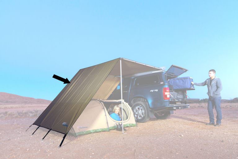 ARB | AWNING WIND BREAKER | FRONT | 2.5M