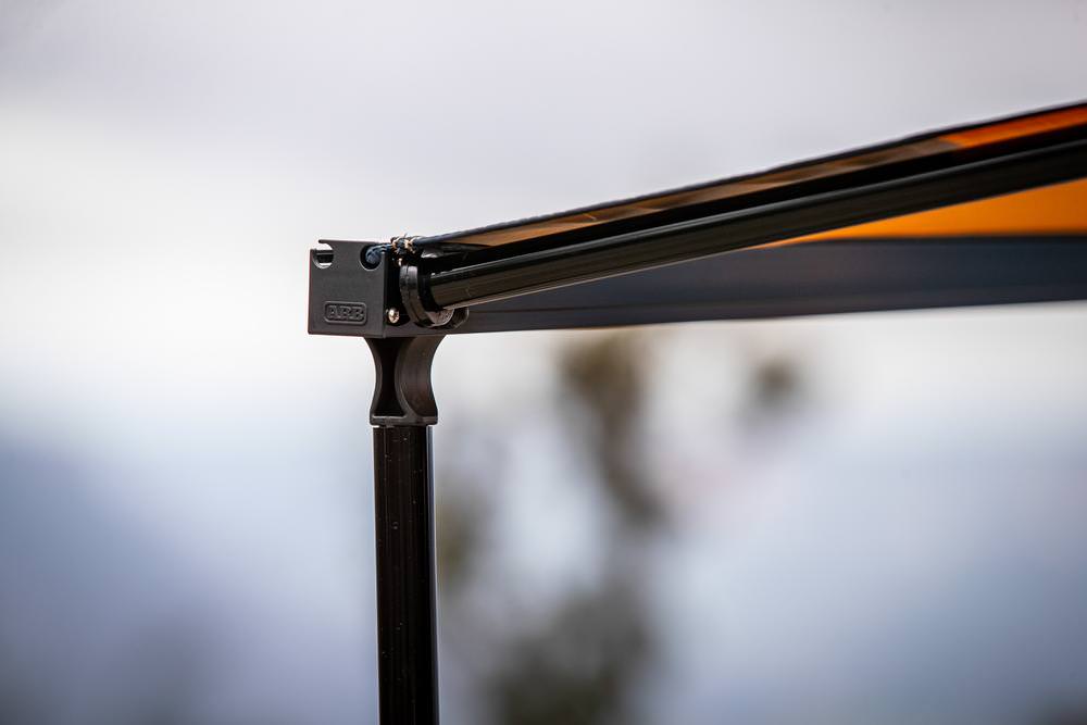 ARB | ALUMINUM AWNING W/ LED LIGHT | 2.5X2.5 M | BLACK