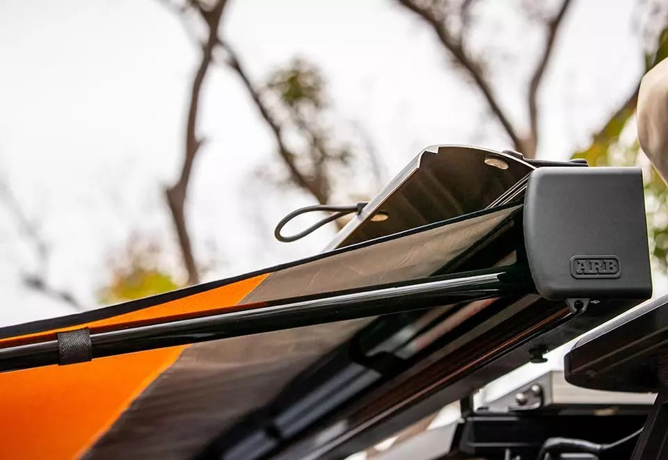 ARB | ALUMINUM AWNING W/ LED LIGHT | 3X2.5 M | BLACK