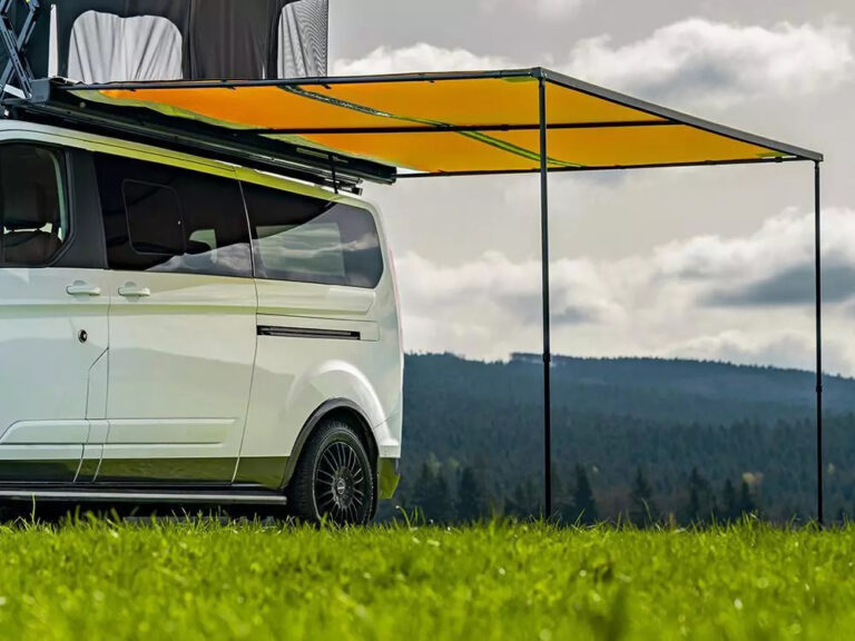 ARB | ALUMINUM AWNING W/ LED LIGHT | 3X2.5 M | BLACK