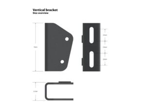 KAMMOK | CROSSWING VERTICAL BRACKETS