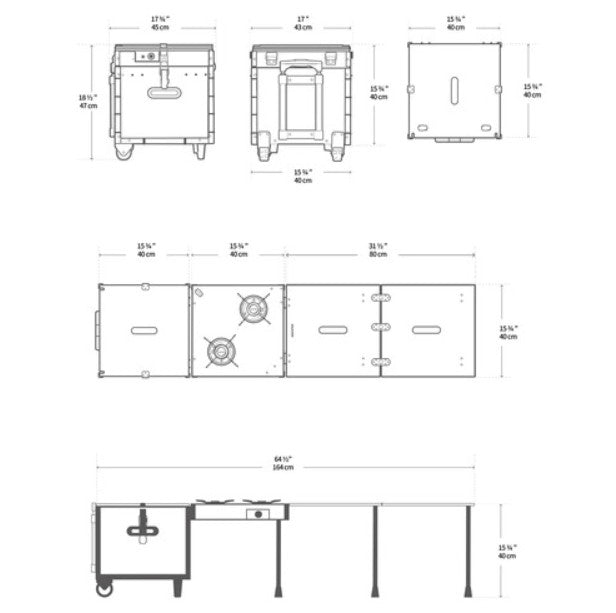 IKAMPER | AIOKS ALL-IN-ONE OUTDOOR KITCHEN SYSTEM