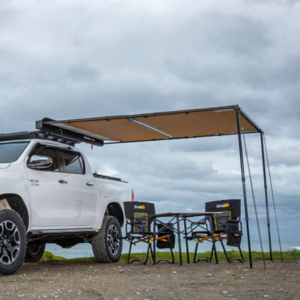 ARB | Alum Awning With Light | 2.0×2.5m | Black