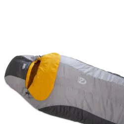 NEMO EQUIPMENT | TEMPO MEN’S 35 SLEEPING BAG | 35°F/LONG | PALOMA GRAY/MANGO